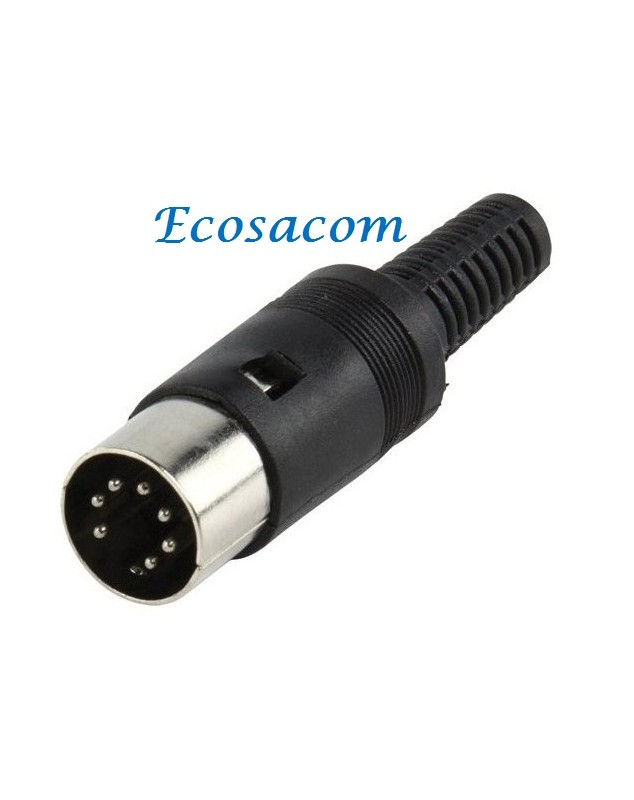 CONECTOR DIN 7 PINES 270º