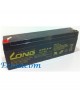 REF: 909/L, Batería- 12V. 2,9 Ah. Gel de plomo, sin mantenimiento (Larga)