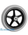 Ref: 3110, 8x11/4 RUEDA MACIZA (200 X 25-30) 5/6 RADIOS