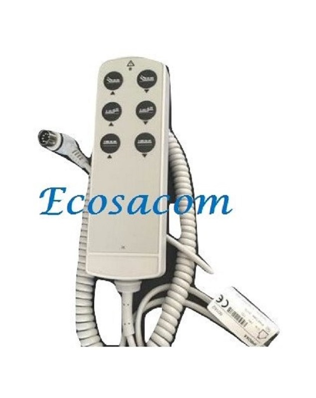 MANDO 6 PULSADORES PARA CAMA CLÍNICA