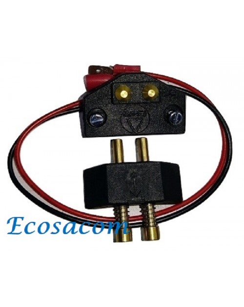 JUEGO CONECTOR ELÉCTRICO, MÁSTIL-BASE MOTOR QUICK RAISER ANTES AÑO 2009