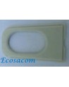 Ref: SYD17144, Caratula de salida del cable de red para la unidad, DUO- BOX (SYGMA)