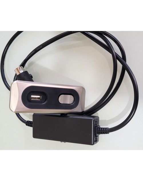 REF: SB-118 USB,  Mando Empotrar, para sillón y sofá,(UN MOTOR + USB