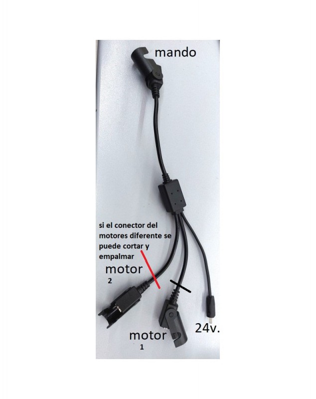 CABLE ADAPTADOR PARA MANDOS