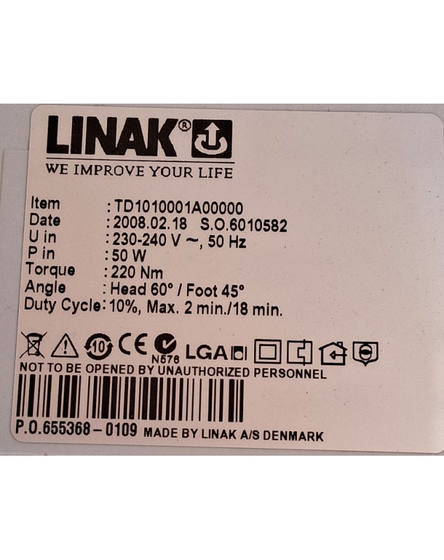 Ref: 912819900, MOTOR MOSYS-S, ESPECIAL CAMA