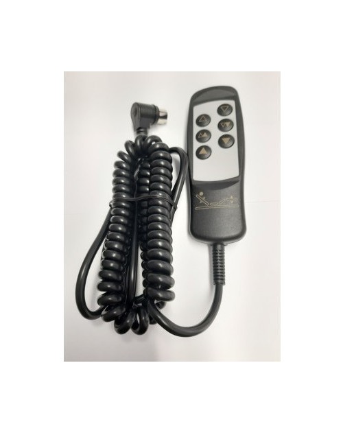 REF: 500553/6B/5P, LIMOSS, 6 PULSADORES, MANDO PARA CAMA LIMOSS 5 PINES