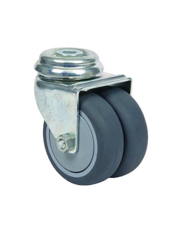 RUEDA SIN FRENO DIAMETRO 75 mm, PARA GRUA SABINA II EE